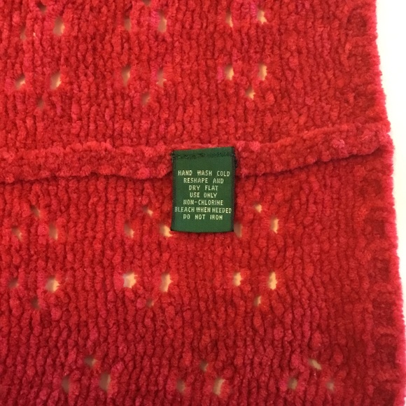 Large Red Woman’s, Cowl Neck Sweater, Tunic - Picture 5 of 5